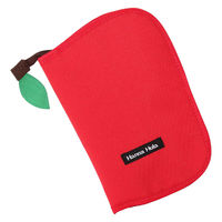 HALKARIN’S 母子手帳 マルチケース L ケース ポケット ハンナフラ アップルレッド 356937 1個（直送品）