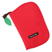 HALKARIN’S 母子手帳 マルチケースM ケース ポケット ハンナフラ アップルレッド 356939 1個（直送品）