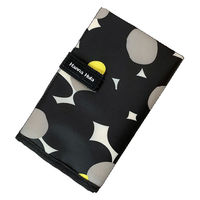 HALKARIN’S おむつ替えシート 撥水 赤ちゃん ベビー マット ハンナフラ コンパクト 持ち運び ブラック 356942 1個（直送品）