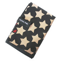 おむつ替えシート 撥水 赤ちゃん ベビー マット ハンナフラ コンパクト 持ち運び ロックスターブラック 356941 1個（直送品）