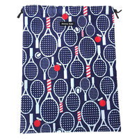 HALKARIN’S 巾着袋 L 消臭 抗菌 大 体操着入れ お着替え ハンナフラ HannaHula ブルー 356953 1個（直送品）