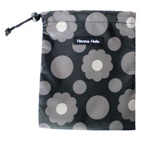 巾着袋 S 消臭 抗菌 小 体操着入れ お着替え コップ入れ ハンナフラ HannaHula クッキーフラワーカフェ 356957 1個（直送品）