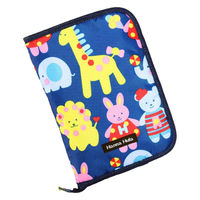 HALKARIN’S 母子手帳ケース L ポケット ハンナフラ 大容量 収納 マルチケース アニマルフレンズ 356986 1個（直送品）