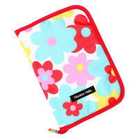 HALKARIN’S 母子手帳ケース L ポケット ハンナフラ 大容量 収納 マルチケース ポップフラワー 356990 1個（直送品）
