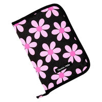 HALKARIN’S 母子手帳ケース L ポケット ハンナフラ 大容量 収納 マルチケース レトロフラワーピンク 356992 1個（直送品）