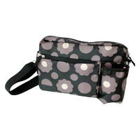 ショルダーバッグ レディース 斜めがけ 大人 小さめ 大容量 消臭 抗菌 ハンナフラ クッキーフラワーカフェ 363144 1個（直送品）