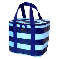 HALKARIN’S ランチバッグ 保温 保冷 Hanna Hula ハンナフラ ボーダーネイビー 365268 1個（直送品）