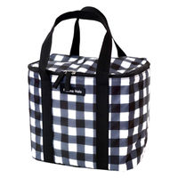 HALKARIN’S ランチバッグ 保温 保冷 Hanna Hula ハンナフラ ギンガムブラック 365271 1個（直送品）