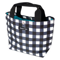 HALKARIN’S ミニトートバッグ Hanna Hula ハンナフラ 軽量 お散歩バッグ ギンガムブラック 365633 1個（直送品）