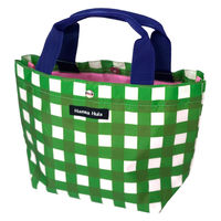 HALKARIN’S ミニトートバッグ Hanna Hula ハンナフラ 軽量 お散歩バッグ ギンガムグリーン 365635 1個（直送品）
