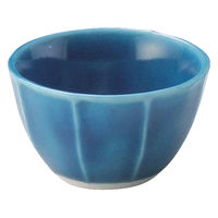 ミヤザキ食器 カップ 6cm ミニ 隠れ窯 映 皿 食器 和食器 磁器 美濃焼 日本製 ブルー 365691 1個（直送品）