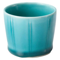 ミヤザキ食器 お猪口 80ml 隠れ窯 映 食器 和食器 酒器 そば猪口 磁器 美濃焼 日本製 グリーン 365704 1個（直送品）