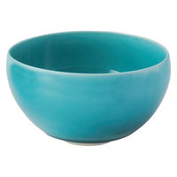 ミヤザキ食器 ボウル 13cm 隠れ窯 映 ラウンド 皿 食器 和食器 磁器 美濃焼 日本製 グリーン 365716 1個（直送品）