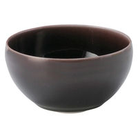 ミヤザキ食器 ボウル 13cm 隠れ窯 映 ラウンド 皿 食器 和食器 磁器 美濃焼 日本製 パープル 365717 1個（直送品）