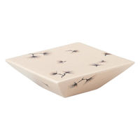 ミヤザキ食器 プレート 15.5cm 隠れ窯 神楽 高台 磁器 食器 和食器 美濃焼 日本製 ホワイト 366939 1個（直送品）