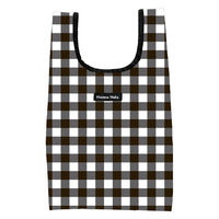 HALKARIN’S エコバッグ S ギンガム Hanna Hula ハンナフラ 撥水 洗濯可 ギンガムブラック 366994 1個（直送品）