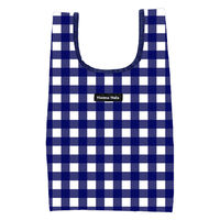 HALKARIN’S エコバッグ S ギンガム Hanna Hula ハンナフラ 撥水 洗濯可 ギンガムネイビー 366995 1個（直送品）
