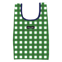 HALKARIN’S エコバッグ S ギンガム Hanna Hula ハンナフラ 撥水 洗濯可 ギンガムグリーン 366996 1個（直送品）
