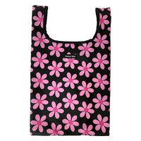 HALKARIN’S エコバッグ M レトロフラワーピンク Hanna Hula ハンナフラ 撥水 洗濯可 366999 1個（直送品）