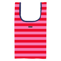 HALKARIN’S エコバッグ L ボーダー Hanna Hula ハンナフラ 撥水 洗濯可 ボーダーレッド 367016 1個（直送品）