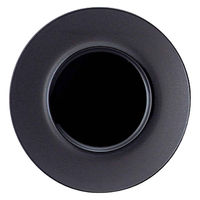 ミヤザキ食器 プレート 21cm M.STYLE スウィーツパレット ブラック 磁器 美濃焼 369068 1個（直送品）