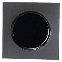 ミヤザキ食器 プレート 20cm スクエア M.STYLE スウィーツパレット ブラック 磁器 美濃焼 369071 1個（直送品）