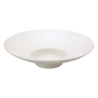 ミヤザキ食器 プレート 23.5cm ワイドリムクーププレート M.STYLE スウィーツパレット 磁器 美濃焼 369092 1個（直送品）