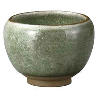 ミヤザキ食器 湯呑み 230ml たっぷり碗 M.STYLE コップ 陶器 美濃焼 日本製 グリーン 374977 1個（直送品）