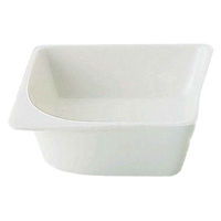 ミヤザキ食器 ボウル スタッキングスクエアボウル 9.5cm M.STYLE グランデビアンカ 磁器 381353 1個（直送品）