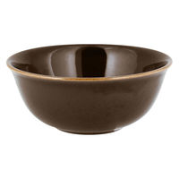 ミヤザキ食器 ボウル 16cm RAK PORCELAIN GENESIS 磁器 ダークブラウン 381661 1個（直送品）