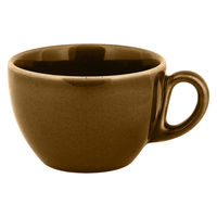 ミヤザキ食器 コーヒーカップ 230ml RAK PORCELAIN GENESIS 磁器 ダークブラウン 381665 1個（直送品）