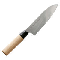 佐竹産業 三徳包丁 刃渡り17cm 濃州正宗 日本製 和包丁 ステンレス ライト 404831 1個（直送品）