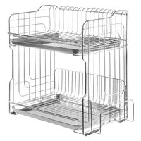 大木製作所 水切りラック 幅41cm 2段 412683 1個（直送品）