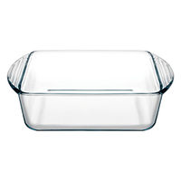 ミヤザキ食器 グラタン皿 スクエア 21cm ボルジャム ミディ 耐熱ガラス 413961 1個（直送品）
