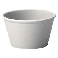 ミヤザキ食器 ココット 7cm ANGIE アンジー 磁器 マットグレー 415889 1個（直送品）