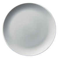 ミヤザキ食器 プレート 26.5cm ANGIE アンジー 磁器 マットグレー 415909 1個（直送品）