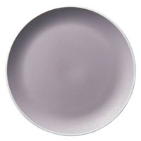 ミヤザキ食器 プレート 26.5cm ANGIE アンジー 磁器 マットパープル 415910 1個（直送品）