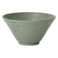 ミヤザキ食器 ボウル 18.5cm 梨花 磁器 グレー 415982 1個（直送品）