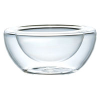ミヤザキ食器 ボウル 11cm DOWBLE WALL ダブルウォール 耐熱ガラス 421497 1個（直送品）