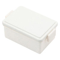 三好製作所 お弁当箱 GEL-COOL square M ジェラート 1段 400ml プレーンバニラ 423630 1個（直送品）