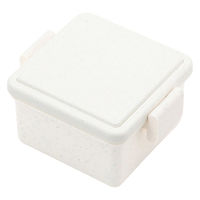 三好製作所 お弁当箱 GEL-COOL square S ジェラート 1段 220ml プレーンバニラ 423642 1個（直送品）