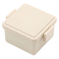 三好製作所 お弁当箱 GEL-COOL square S ジェラート 1段 220ml プレーンチョコ 423645 1個（直送品）