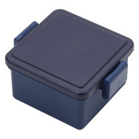 三好製作所 お弁当箱 GEL-COOL square S 1段 220ml ベリーブルー 423658 1個（直送品）