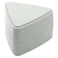 三好製作所 おにぎりケース GEL-COOL triangle オイスターグレー 423696 1個（直送品）