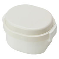 三好製作所 お弁当箱 GEL-COOL dome S 1段 300ml ミルクホワイト 423748 1個（直送品）