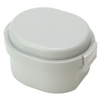 三好製作所 お弁当箱 GEL-COOL dome S 1段 300ml オイスターグレー 423749 1個（直送品）
