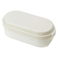 三好製作所 お弁当箱 GEL-COOL dome M 1段 600ml ミルクホワイト 423753 1個（直送品）