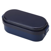 三好製作所 お弁当箱 GEL-COOL dome M 1段 600ml ベリーブルー 423755 1個（直送品）