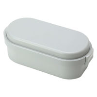 三好製作所 お弁当箱 GEL-COOL dome M 1段 600ml オイスターグレー 423754 1個（直送品）