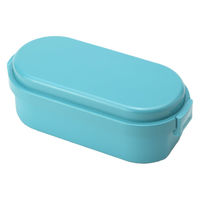 三好製作所 お弁当箱 GEL-COOL dome M 1段 600ml マカロンブルー 423757 1個（直送品）